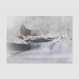 Altes Seidenpapier der Mühle10lb, weiß