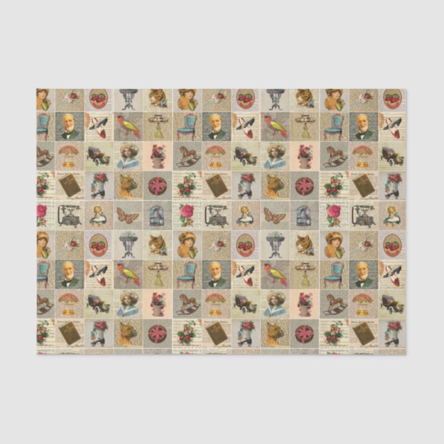 Altes Seidenpapier der Zeit-10lb (Vorderseite)