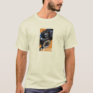 Altes Skool frisiertes Auto T-Shirt