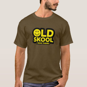 Altes Skool - ich war dort! Saure Rave - Brown T-Shirt