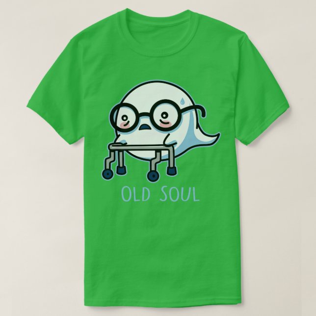 Altes Soul Niedliche Literaturzeitschrift Boo Geis T-Shirt (Design vorne)