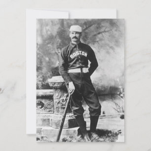 Altes Sportfoto, Boston Baseballspieler