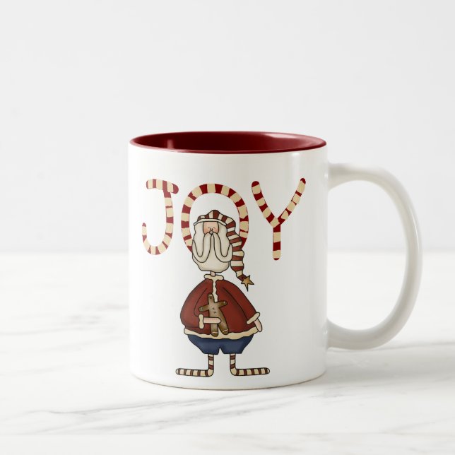 Altes St. Nick Zweifarbige Tasse (Rechts)
