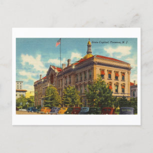 Altes State Capitol, Trenton, New Jersey Postkarte