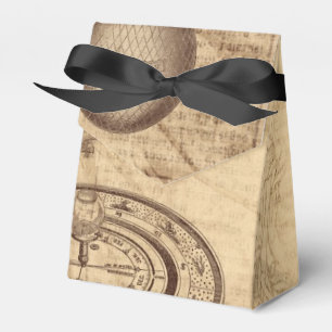 altes steampunk Pergament Geschenkschachtel