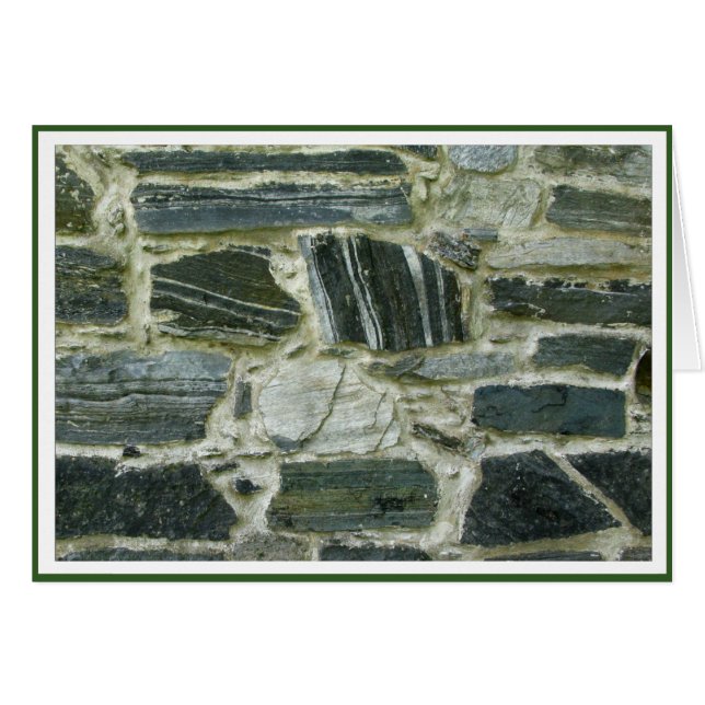 Altes Steinwand Encouragment justierbares Feld (Vorderseite (Horizontal))