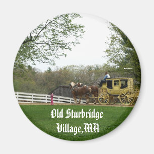 Altes Sturbridge Dorf Magnet