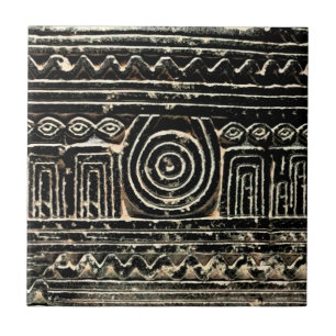 Altes sumerisches mesopotamisches Muster Fliese