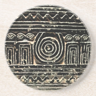 Altes sumerisches mesopotamisches Muster Getränkeuntersetzer