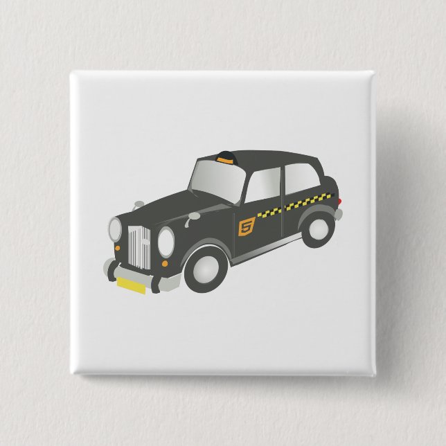 Altes Taxi Button (Vorderseite)