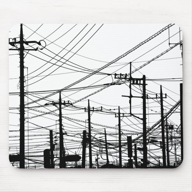 Altes Telefon und Power Mousepad (Vorne)