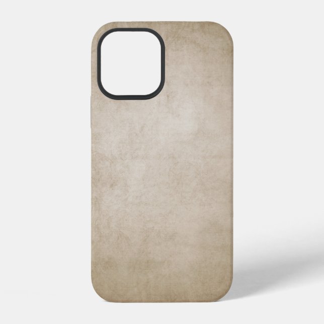 Altes Texturpapier zerknittertes Papier iPhone Hülle (Rückseite)
