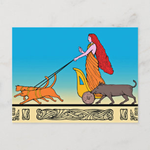 Altes Thema Postkarte