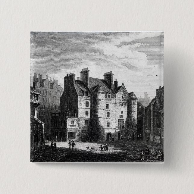 Altes Tolbooth, Edinburgh Button (Vorderseite)