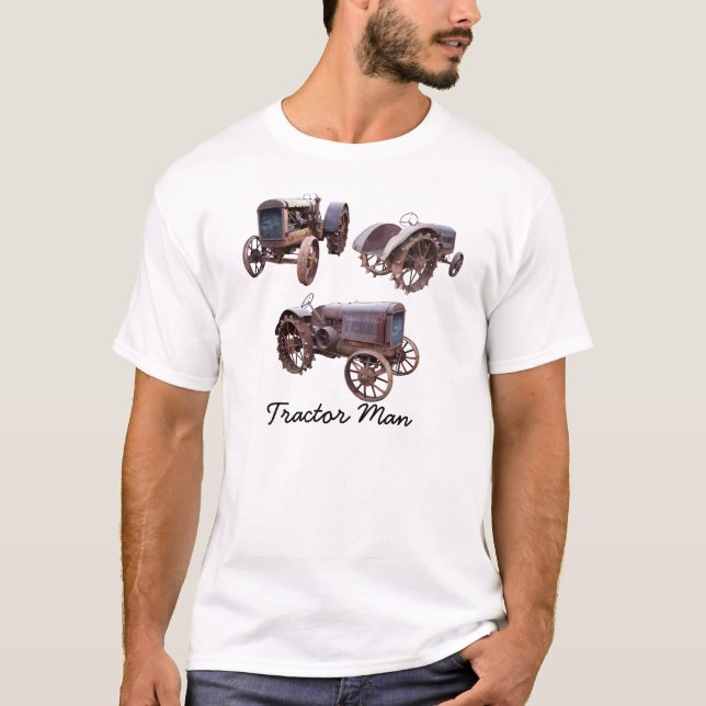ALTES TRACTOR-T-SHIRT T-Shirt (Vorderseite)