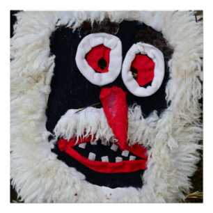 altes traditionelles rumänisches dacian poster