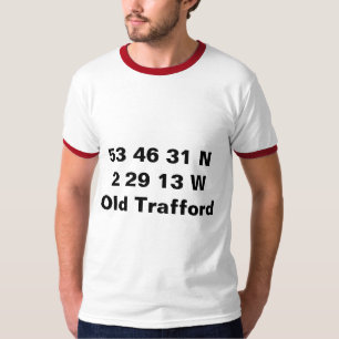 Altes Trafford - Manchester United koordiniert T-Shirt