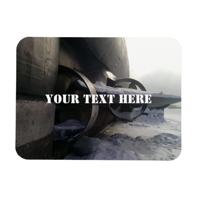 Altes U-Boot Magnet (Horizontal)