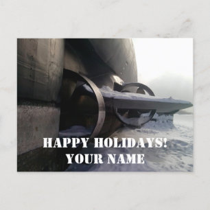 Altes U-Boot Postkarte