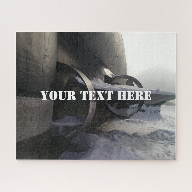 Altes U-Boot Puzzle (Horizontal)