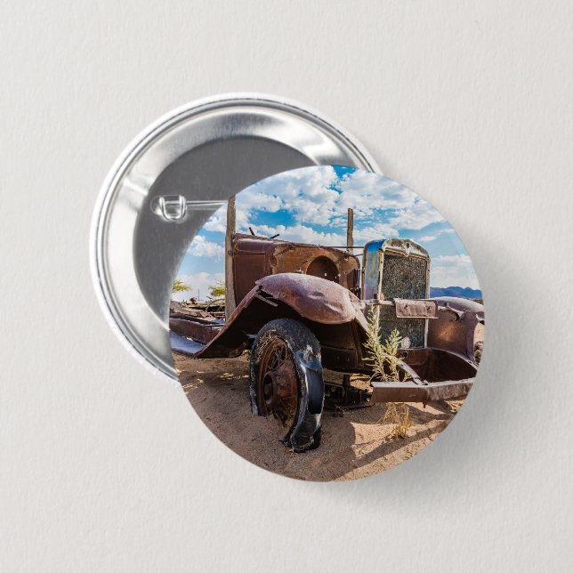 Altes und verlassenes Auto #3 in Solitaire, Namibi Button (Vorne & Hinten)