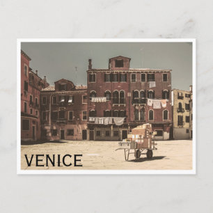 Altes Venedig-Foto Postkarte