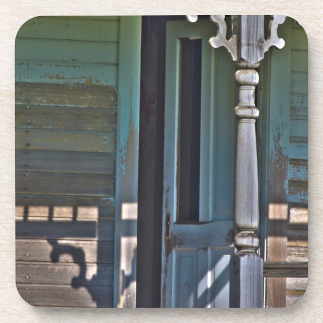 Altes, verlassenes Gehöft Untersetzer (Vorderseite)