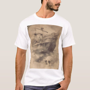 Altes, verlorenes Piratenschiff aus vergangenen Ta T-Shirt