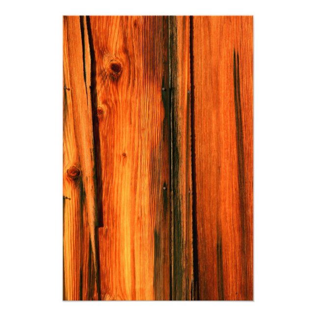 altes verwittertes Schrankbrett Fotodruck (Vorne)