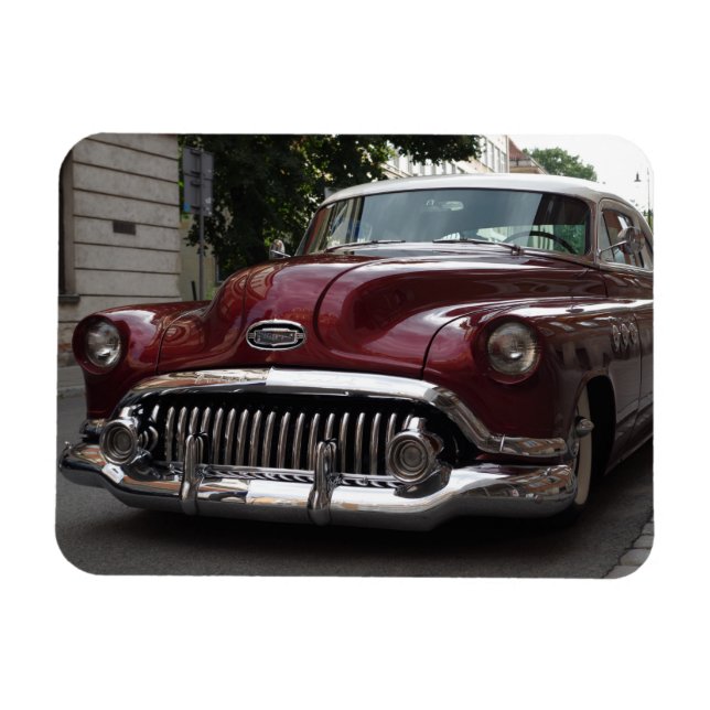 Altes Vintage-Auto - Magnet (Horizontal)