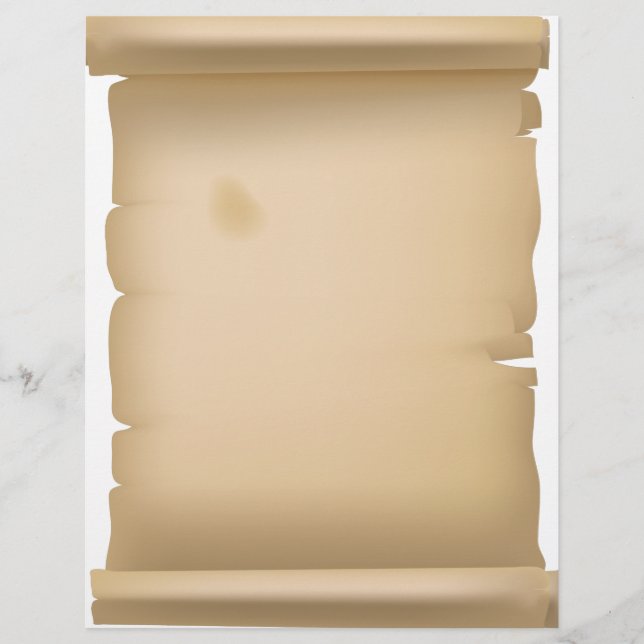 Altes Vintages Pergament (Vorderseite)