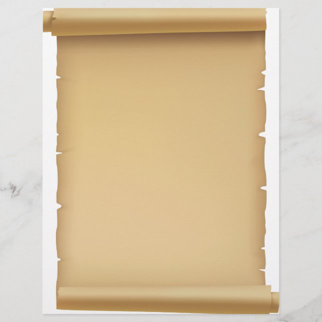 Altes Vintages Pergament (Vorderseite)