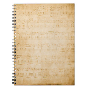 Altes Vintages Pergament im Hintergrund Notizblock