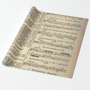 Altes Vintages Wörterbuch 7 Geschenkpapier