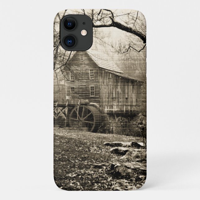 Altes Wasserrad Case-Mate iPhone Hülle (Rückseite)