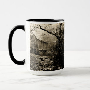 Altes Wasserrad Tasse