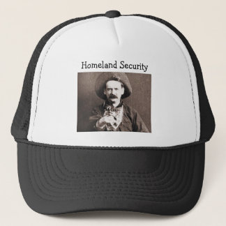 Altes West-Cowboy-Homeland-Security-Basecap Truckerkappe