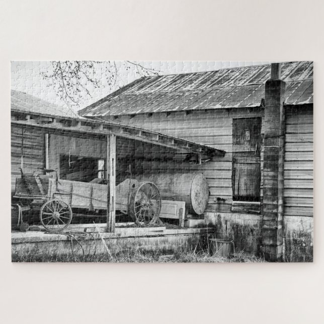 Altes West-Puzzle Puzzle (Horizontal)