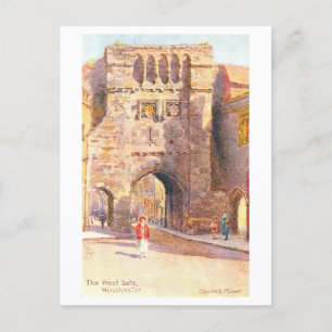 Altes Westtor, Winchester Postkarte