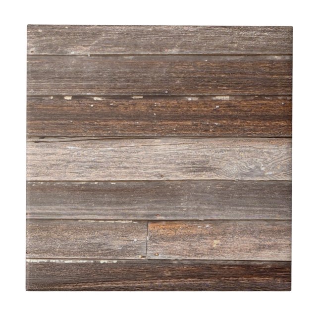 Altes Wetterholz Außenwand eines Bauernhauses Fliese (Vorderseite)