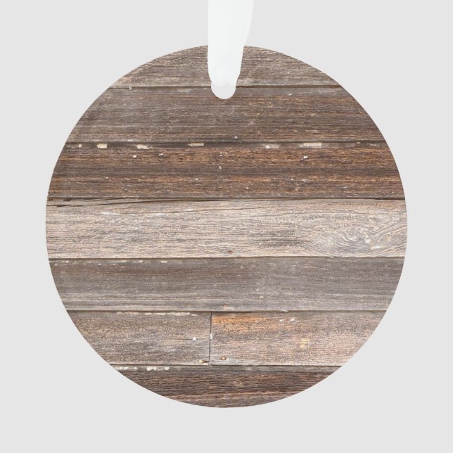 Altes Wetterholz Außenwand eines Bauernhauses Ornament (Vorderseite)