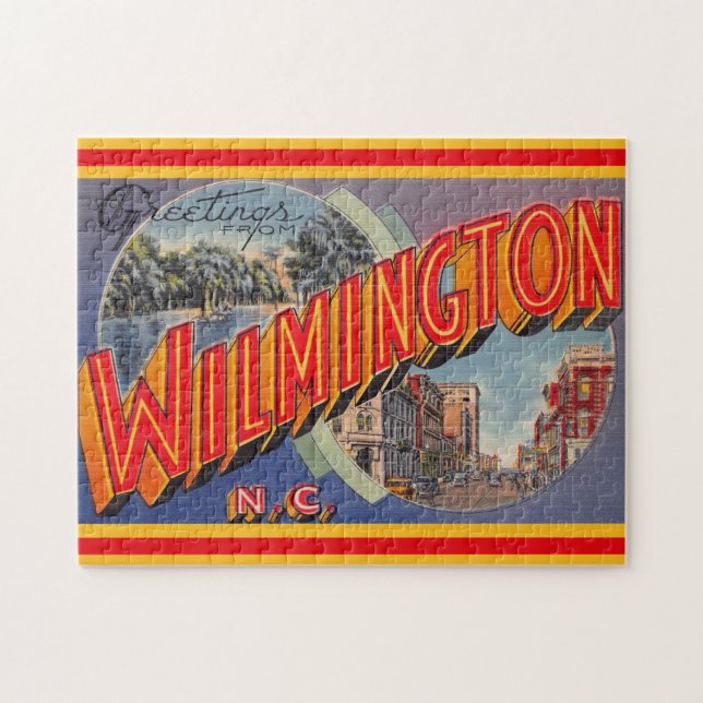 Altes Wilmington NC 11x14 Puzzle (Horizontal)