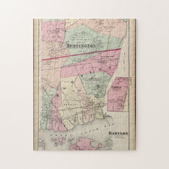 Altes Zeit-Babylon-Puzzlespiel Puzzle (Vertikal)