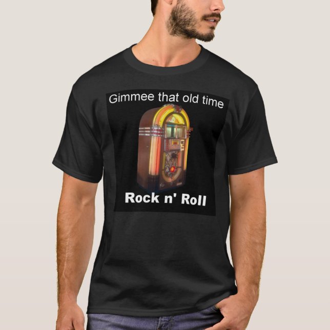 altes Zeit-Rock n Rollent-shirt T-Shirt (Vorderseite)
