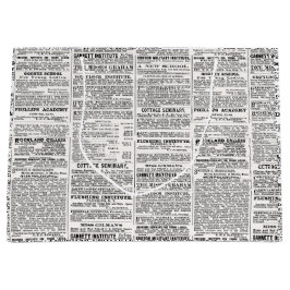 Altes Zeitungsdesign Große Geschenktüte