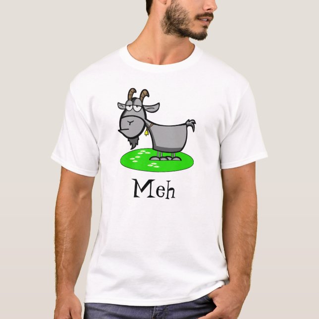 Altes Ziege Meh Shirt (Vorderseite)