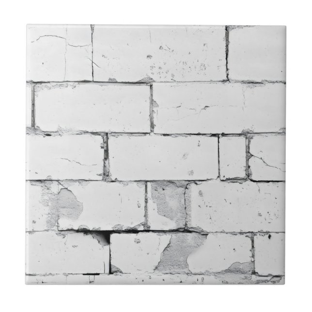 Altes Ziegelmauermuster Fliese (Vorderseite)