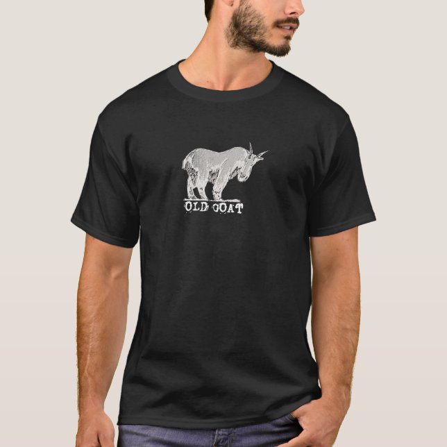 Altes Ziegen-Shirt T-Shirt (Vorderseite)