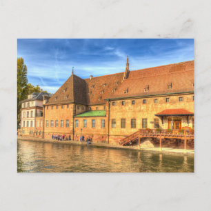 Altes Zollhaus Straßburg Feiertagspostkarte