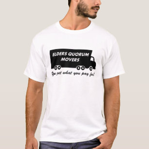 Ältest-Quorum-Urheber: Sie erhalten, was Sie für T-Shirt